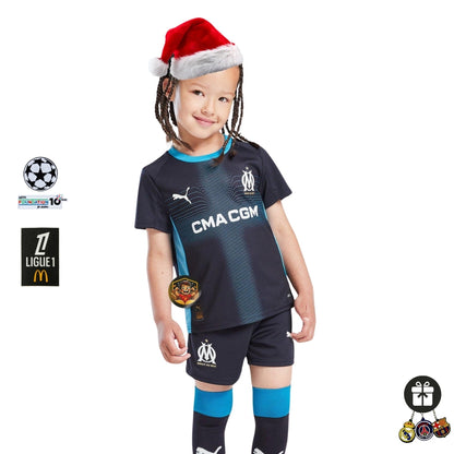 OLYMPIQUE MARSEILLE II 25/26 CONJUNTO INFANTIL