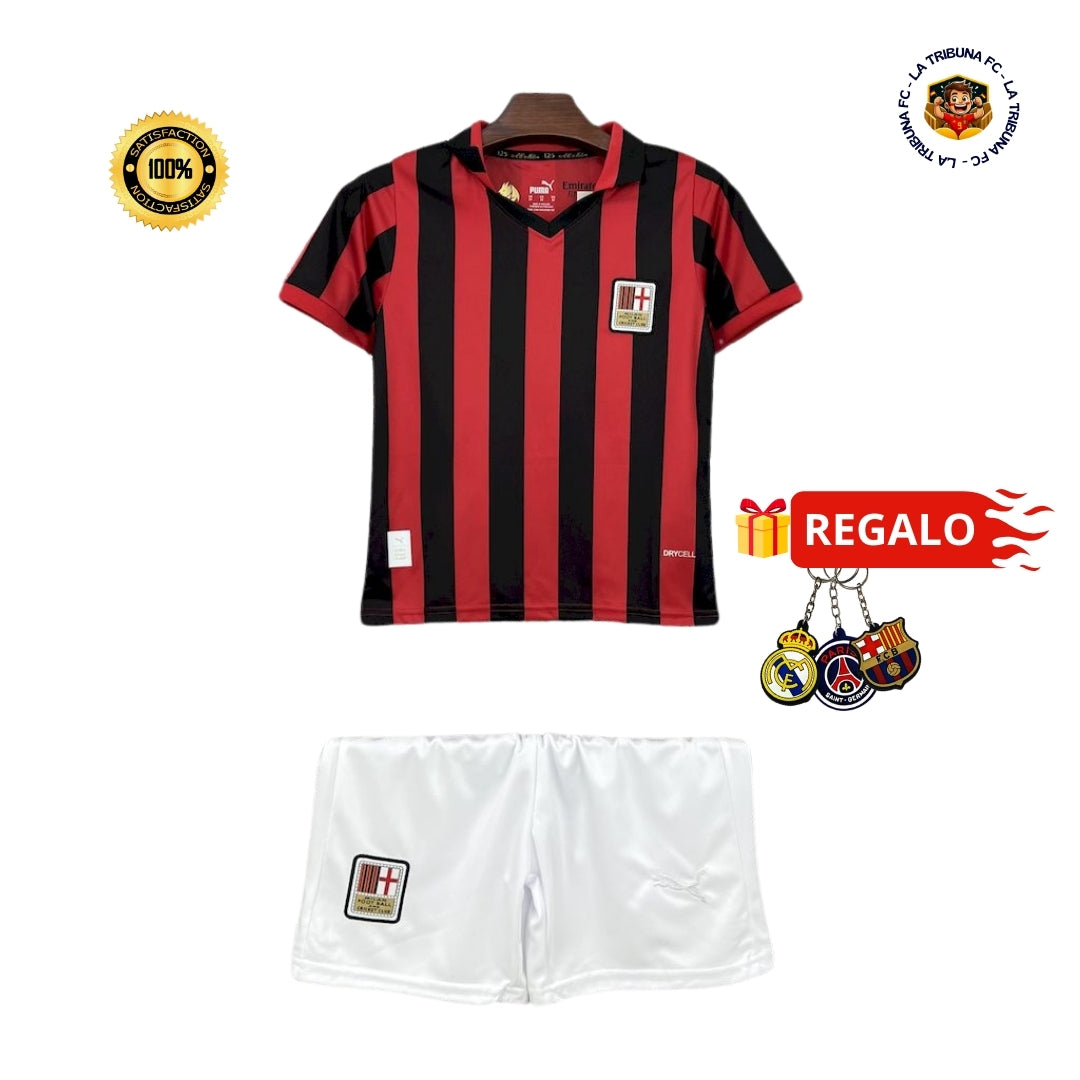 AC MILAN EDICIÓN ESPECIAL 125º AÑOS I 24/25 CONJUNTO INFANTIL
