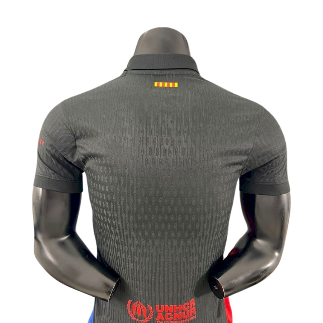 BARCELONA x TRAVIS SCOTT CACTUS JACK NEGRA 2025 EDICIÓN LIMITADA VERSION JUGADOR