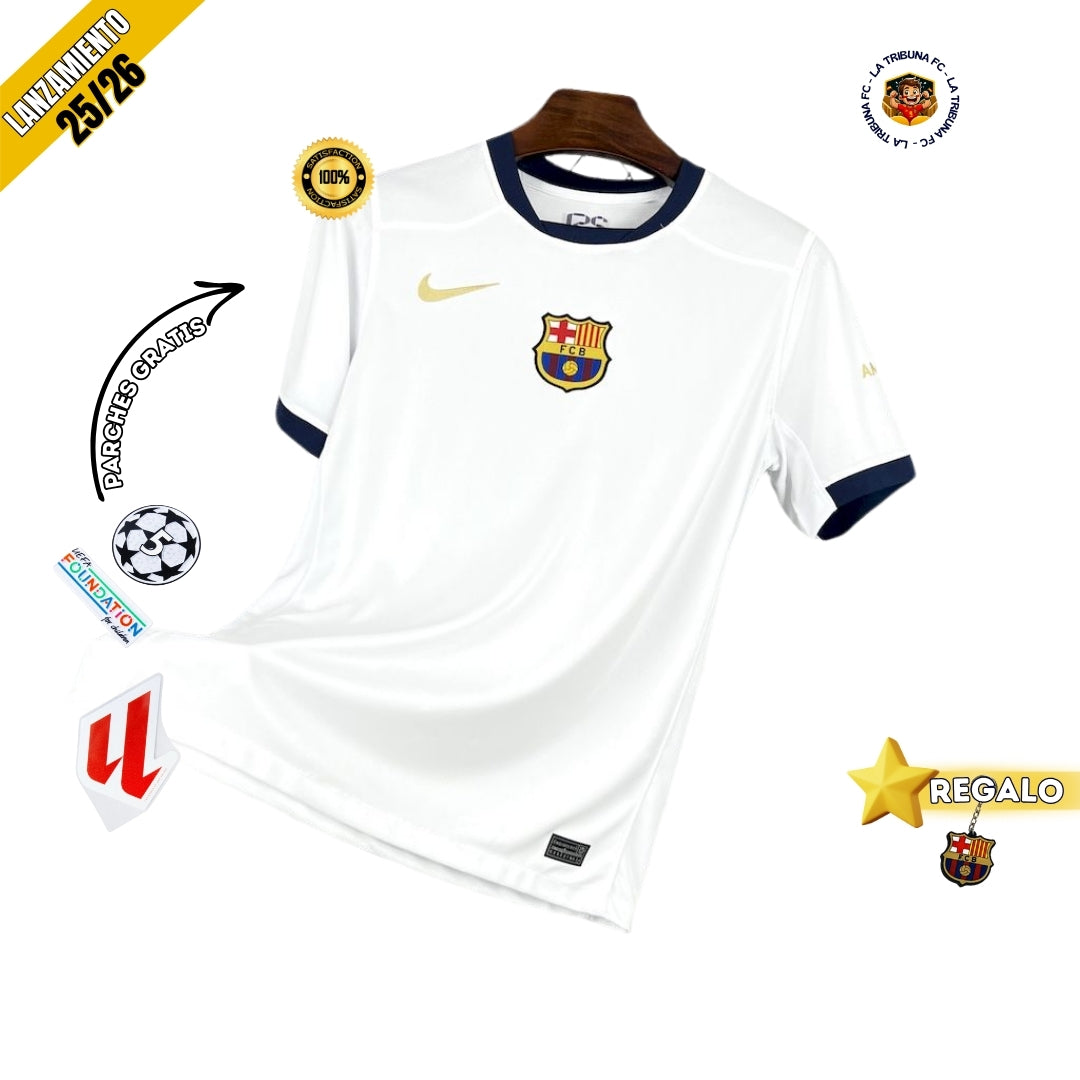 BARCELONA BLANCA 25/26 HOMBRE LANZAMIENTO