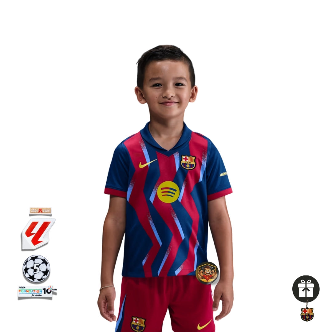 BARCELONA IV 25/26 CONJUNTO INFANTIL