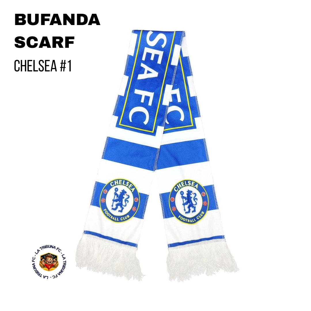 🎁 BUFANDA CHELSEA - SCARF (100% off)