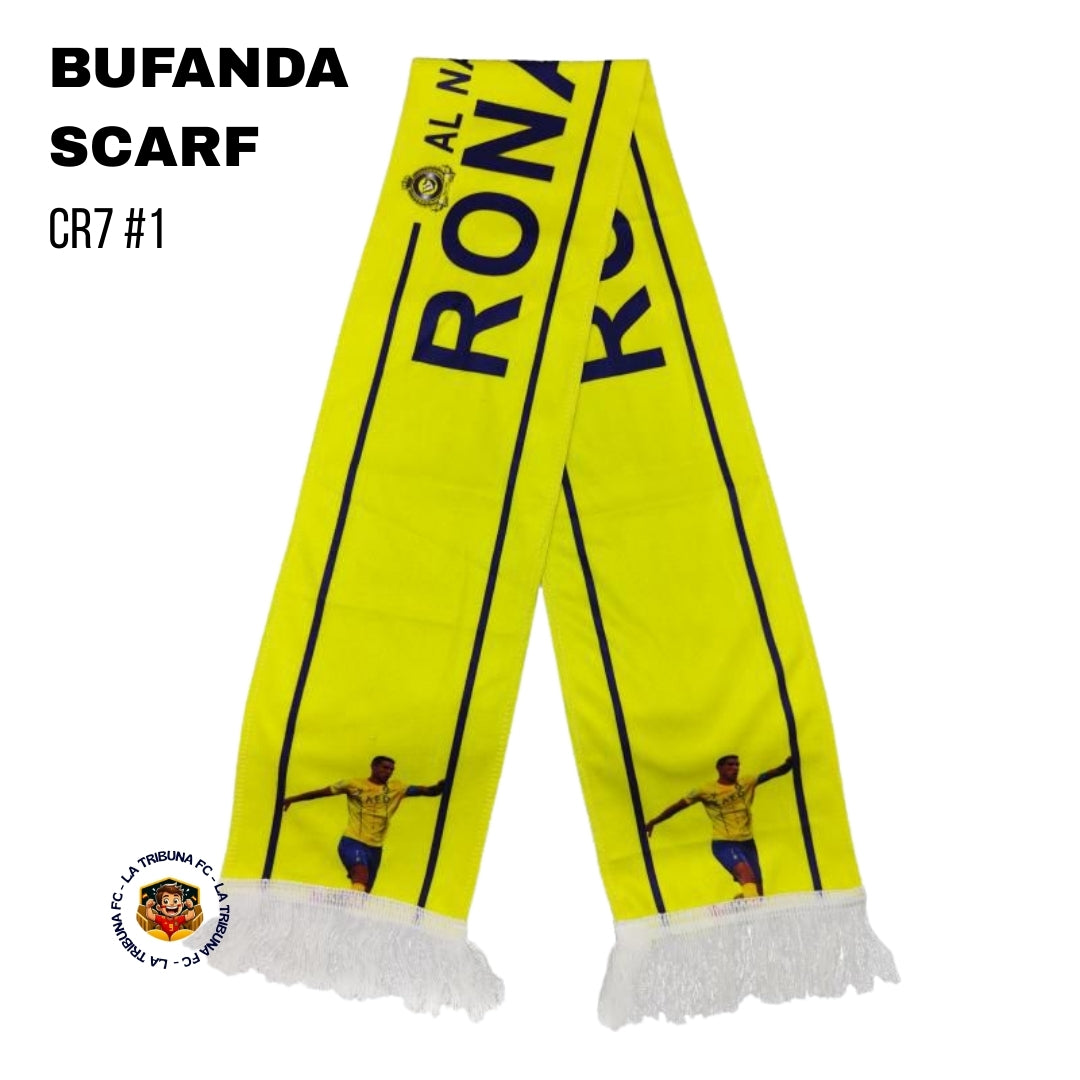 🎁 BUFANDA CRISTIANO RONALDO CR7 2 - SCARF (100% off)