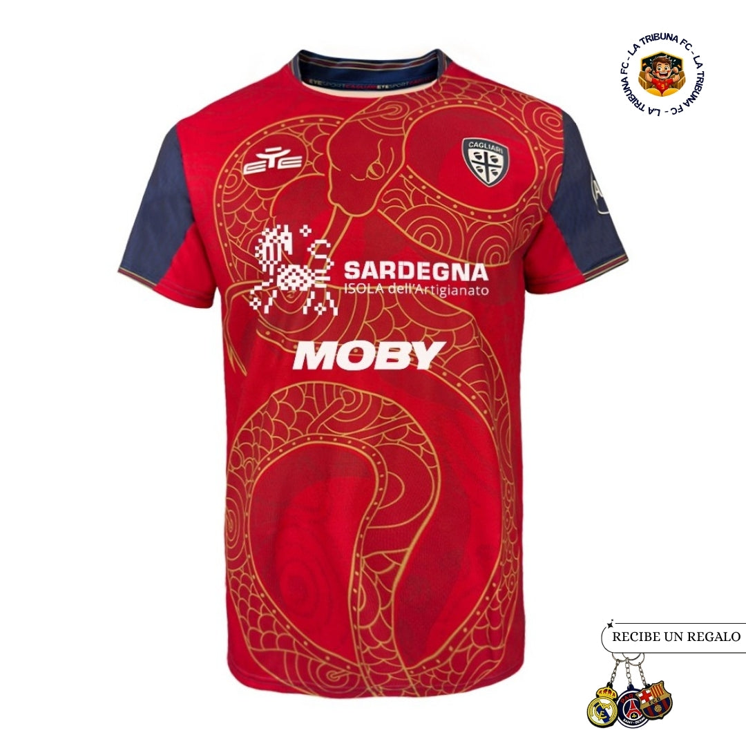 CAGLIARI CALCIO EDICIÓN ESPECIAL SERPIENTE 24/25 HOMBRE