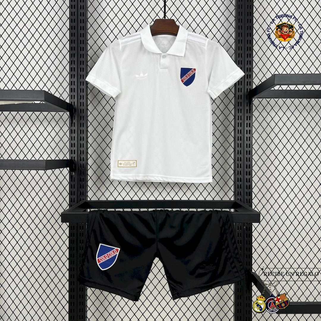 COLO COLO 100° AÑOS EDICIÓN ESPECIAL 25/26 CONJUNTO INFANTIL
