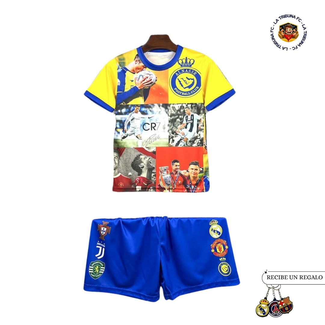 CRISTIANO RONALDO II 25/26 CONJUNTO INFANTIL