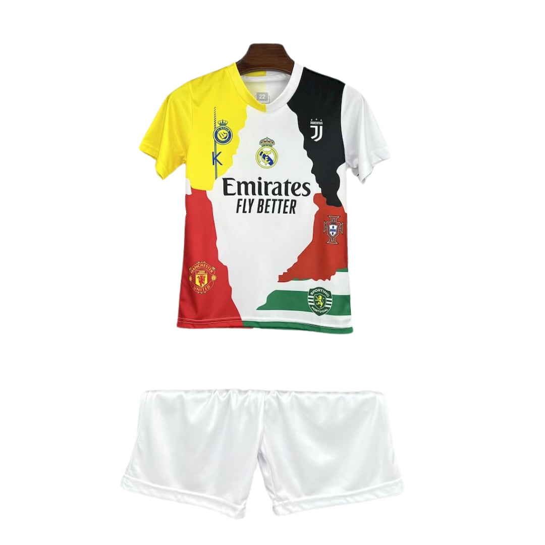 CRISTIANO RONALDO 25/26 CONJUNTO INFANTIL