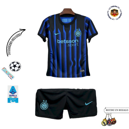 INTER DE MILAN I 25/26 CONJUNTO INFANTIL
