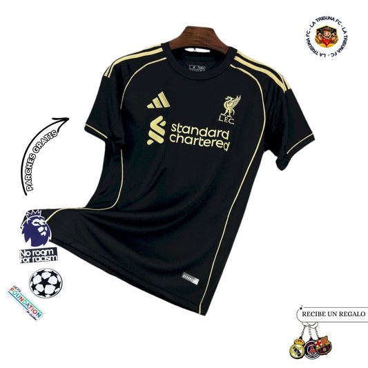 LIVERPOOL EDICIÓN ESPECIAL DORADO 25/26 HOMBRE