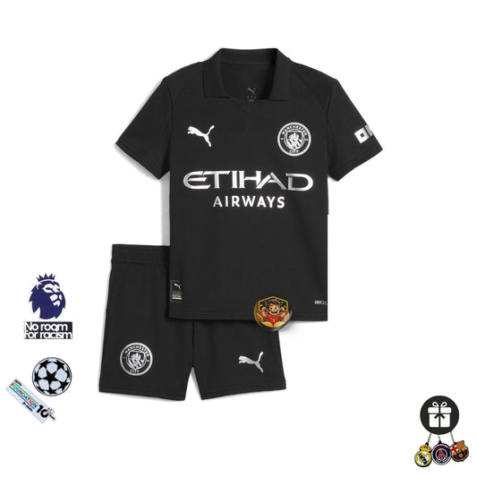 MANCHESTER CITY II 25/26 CONJUNTO INFANTIL