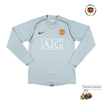 MANCHESTER UNITED PORTERO IV 07/08 HOMBRE (MANGA LARGA) (RETRO)