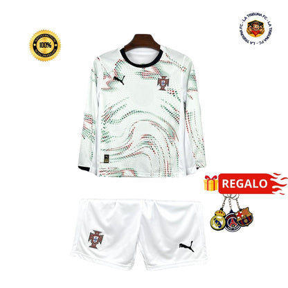 PORTUGAL II 25/26 CONJUNTO INFANTIL (MANGA LARGA)