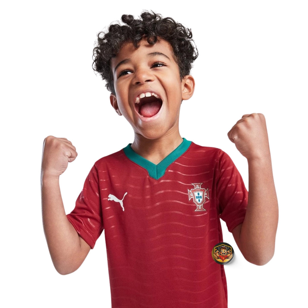 PORTUGAL I 2026 WORLD CUP CONJUNTO INFANTIL