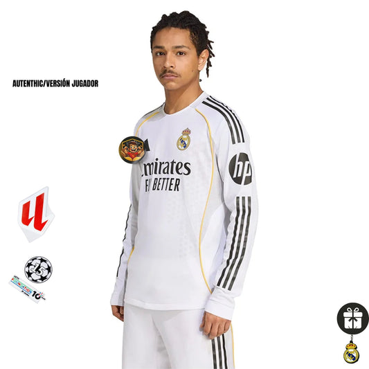 REAL MADRID I 25/26 HOMBRE (VERSIÓN JUGADOR) MANGA LARGA