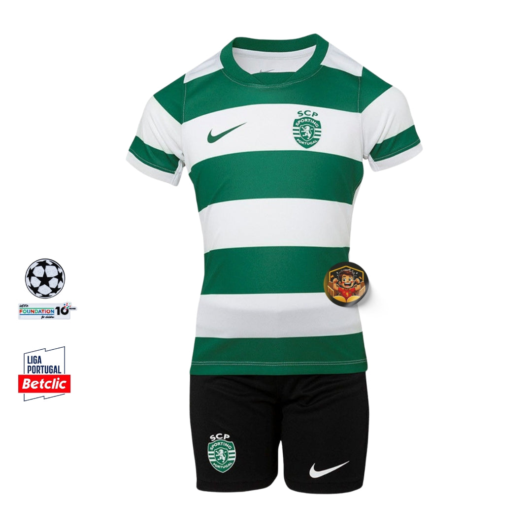 SPORTING I 25/26 CONJUNTO INFANTIL
