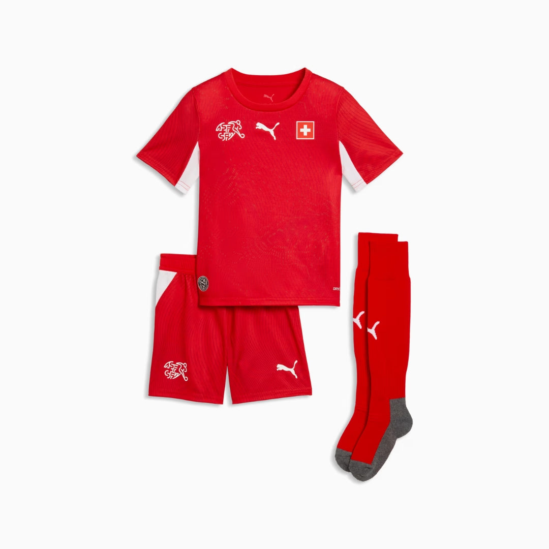 SUIZA I 2026 WORLD CUP CONJUNTO INFANTIL