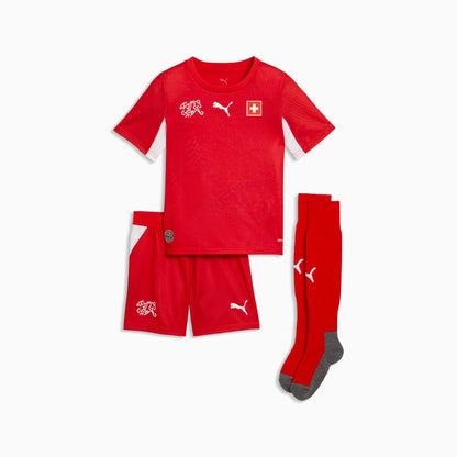 SUIZA I 2026 WORLD CUP CONJUNTO INFANTIL